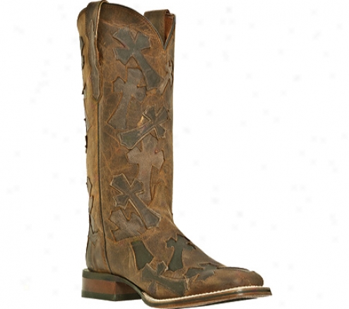 Dan Place Boots Four Corners Dp2880 (women's) - Tan Madcat Leather/cross Ovedlays