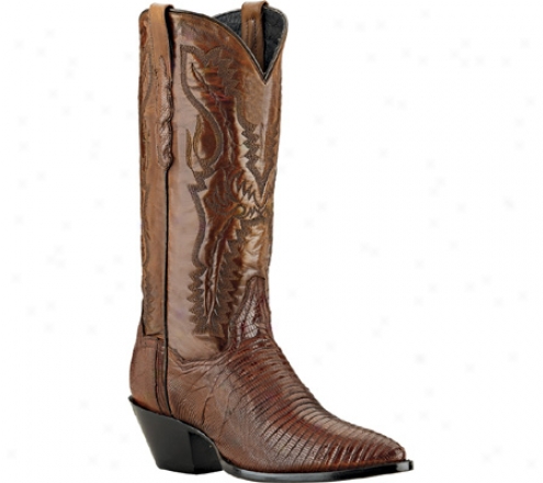 Dan Post Boots Genuine Teju Lizard Dp2451j (women's) - Antique Tan