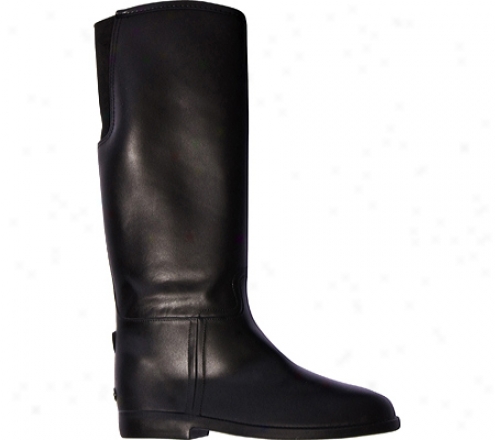 Dav Equestrian Hard (women's) - Black Pvc