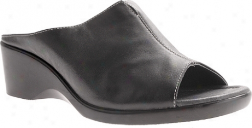 David Tate Gloria (women's) - Black Lambskin