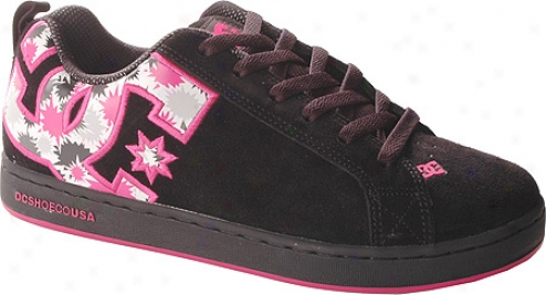 Dc Shoess Court Graffik Se 30143 (women's)