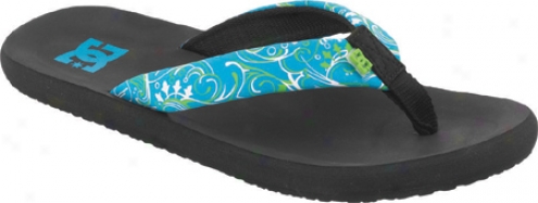 Dc Shoes Seaglass (women's) - Black/turquoise