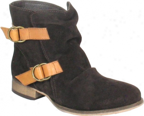 Diba Flap Jack (women's) - Chocolate Tan Suede