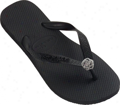 Dini's Los Angeles Crystal Rose (women's) - Black