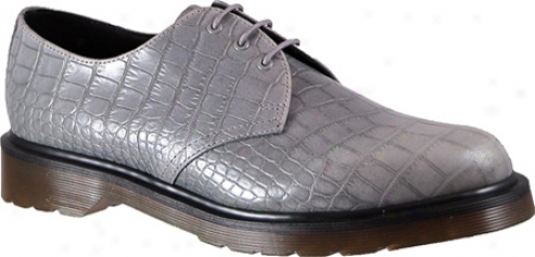 Dr. Martens 1461 3-tie Shoe Croco - Grey Croco