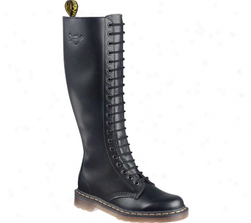 Dr. Martens In a ~ward direction To Basics 1b60 20 Eye Boot (women's) - Black Smooth
