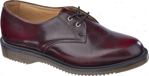 Dr. Martens Brook 2 Eye Shoe (women's) - Burgundy Classic Taunt Off