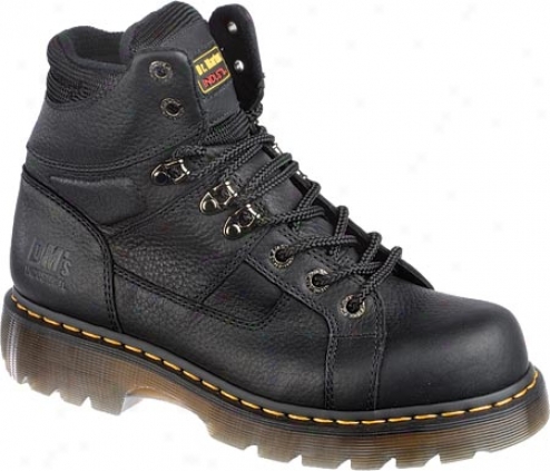 Dr. Martens Heritage Ironbridge Ns 8 Bind Lace To Toe Boot - Black Industrial Grizzly