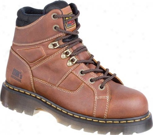 Dr. Martens Heritage Ironbridge St 8 Tie Lace To Toe Boot - Teak Industrial Trailblazer