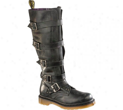 Dr. Martens Phoenix Phina Tall Boot (women's) - Black Mirage