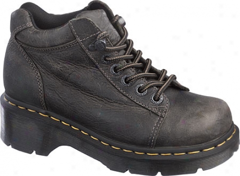 Dr. Martens Toya 6 Tie Boot (women's) - Black Greenland