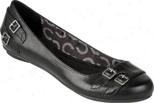 Dr. Scholl's First (women's) - Black Burnished Pu