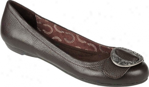 Dr. Scholl's Schroll (women's) - Oxford Brown Lsather