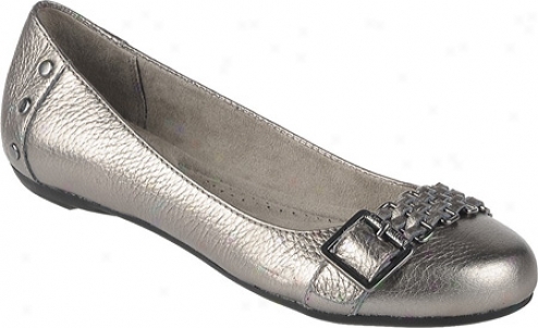 Dr. Scholl's Sure (women's) - Pewter Metallic Leather