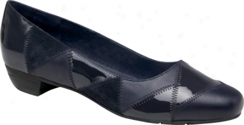 Drrew Kerry (women's) - Navy Kid/patent/suede