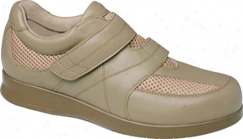 Drew Trenda (women's) - Taupe Leather/mesh