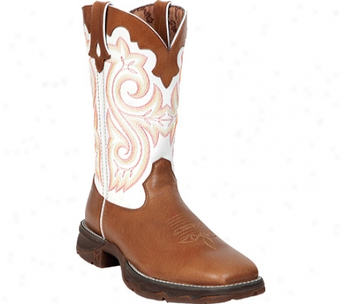 "durango Boot Rd3477 10"" Flirt (women's) - Tan/white"