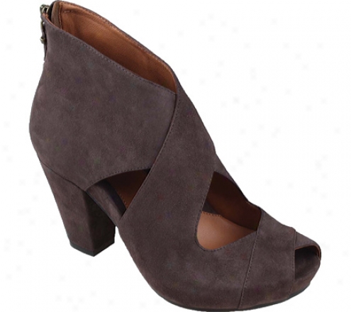 Earthies Cristiana (womej's) - Dark Taupe Suede