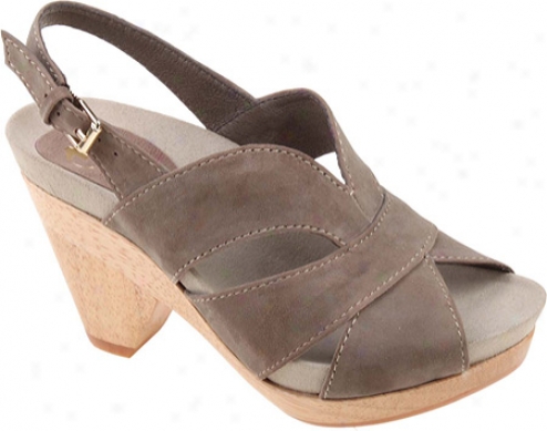 Earthiess Monaco (women's) - Dark Khaki Kit Suede