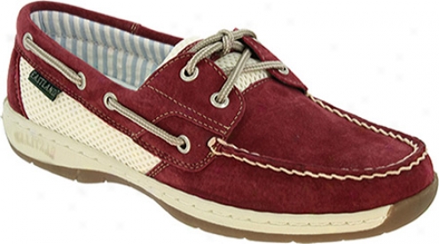 Eastland oSlstice (women's) - Burgundy Nubuck