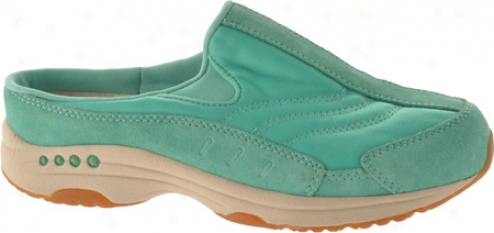 Easy Spirit Traveltime 15 (women's) - Light Green Suede