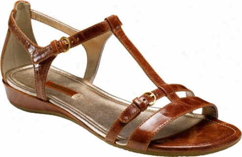 Ecco Casual Bouillon Sandal (women's) - Cognac Poncho