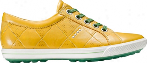 Ecco Golf Street 121003 (women's) - Melon/meadow Leather