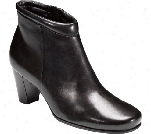 Ecco Hanna Bootie 65 Mm (women's) - Mourning Shiny Riviera Leather