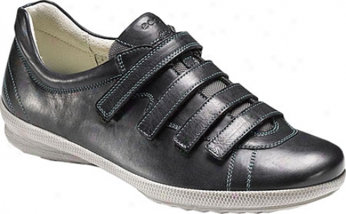 Ecco Hill Light Strip (women's) - Black Haze/titanium Textile