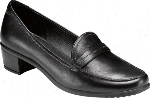 Ecco Pezrl Loafer (women's) - Black Old West Leathwr