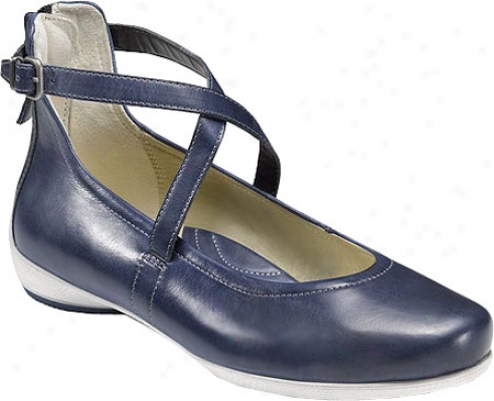 Ecco Sculptured Ballerina Mary Jane (women's) - Mazarine Blue Haze