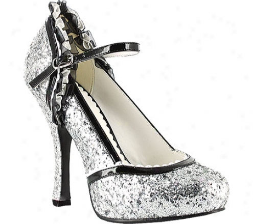 Ellie Lacey-453 (women's) - Silver Glitfer