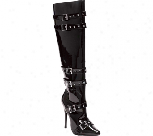 Ellie Lexi-516 (women's) - Black Patent