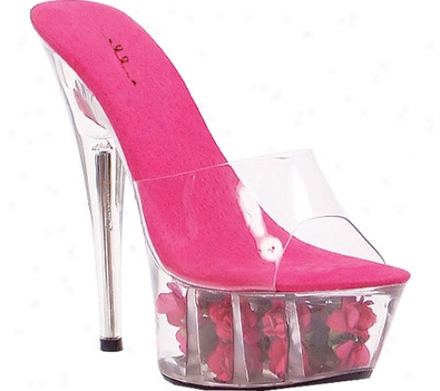 Ellie Roses-609 (women's) - Fuchsia Plastic