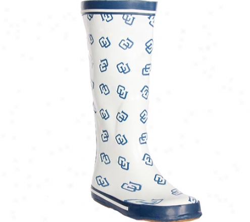 Fanshoes Columbia University Rubber Boot (women's) - White