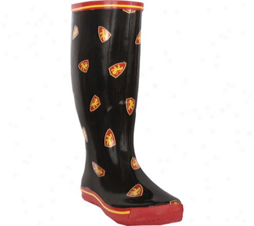 Fanshoes Flagler College Rubber Boot (women's) - Blaack