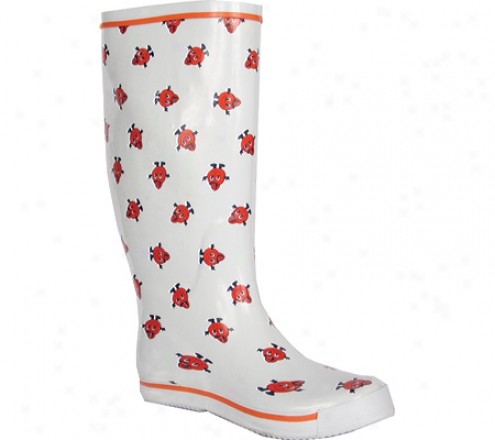 Fanshoes Syracuse University Rubber Boot (women's) - White