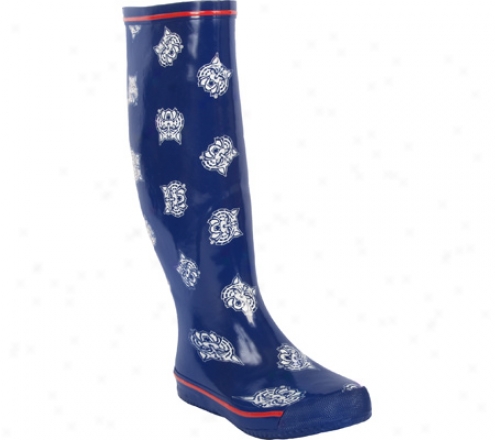 Fanshoes University Of Arizona Rubber Boot (women's) - Blue