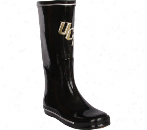 Fanshoes Univereity Of Central Florida Rubber Boot (women's) - Black