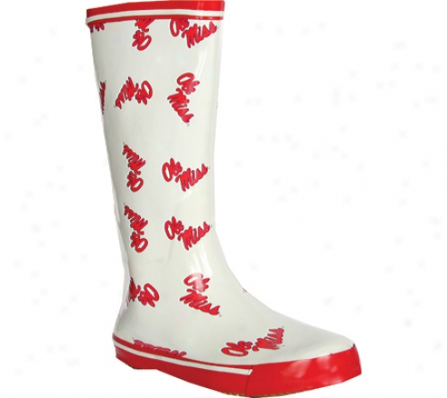 Fanshoes University Of Mississippi R8bber Boot (women's) - Of a ~ color