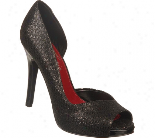 Fergie Footwear Awareness (women's) - Black Glitter
