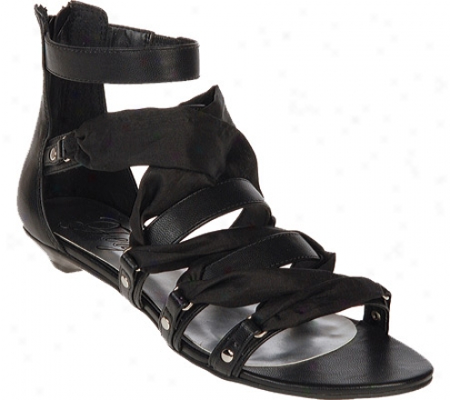 Fergie Footwear Instant (woomen's) - Black Basto Leather