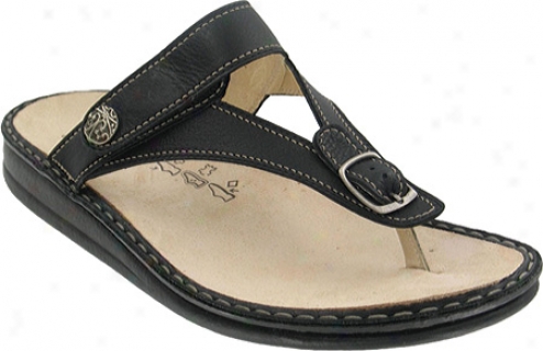 Finn Comfort Alexandria Soft (women's) - Black Leather