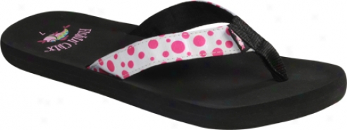 Fishin' Chix Sandal (women's) - Pink Pklka Dot/rubber/grosgrain