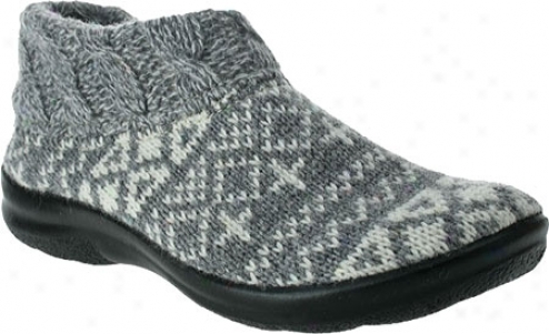 Fly Flot Argyle (women's) - Grey Multi Wool