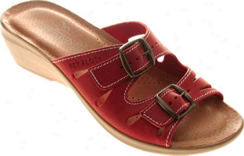 Fly Flot Gitana (women's) - Red Leather