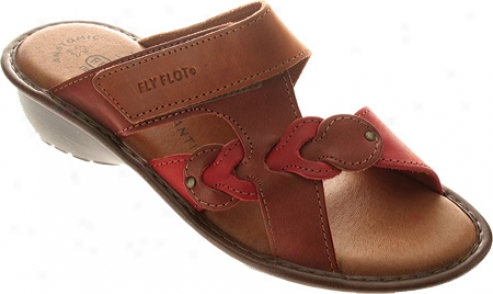 Fly Flot Lecce (women's) - Red Leather