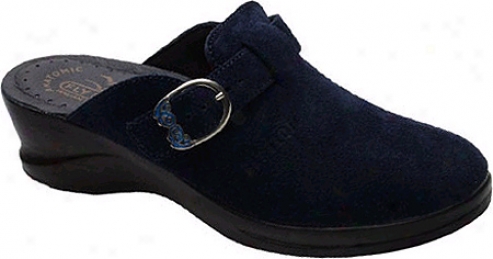 Fly Flot Polly (women's) - Navy Suede