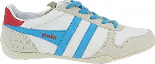 Gola Cjorus (women's) - White/neon Blue/red