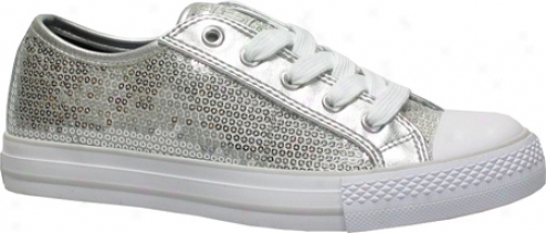 Gotta Flurt Disco (women's) - Silver Textile/sequin